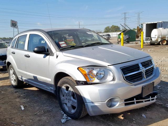 1B3HB48B28D751892 - 2008 DODGE CALIBER SX SILVER photo 1