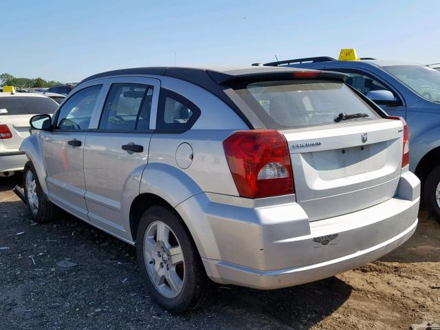 1B3HB48B28D751892 - 2008 DODGE CALIBER SX SILVER photo 3