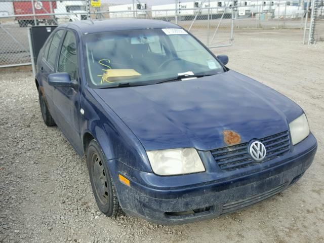 3VWSE69M22M086248 - 2002 VOLKSWAGEN JETTA GLS BLUE photo 1