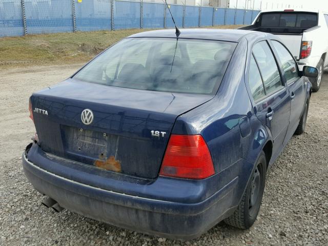 3VWSE69M22M086248 - 2002 VOLKSWAGEN JETTA GLS BLUE photo 4