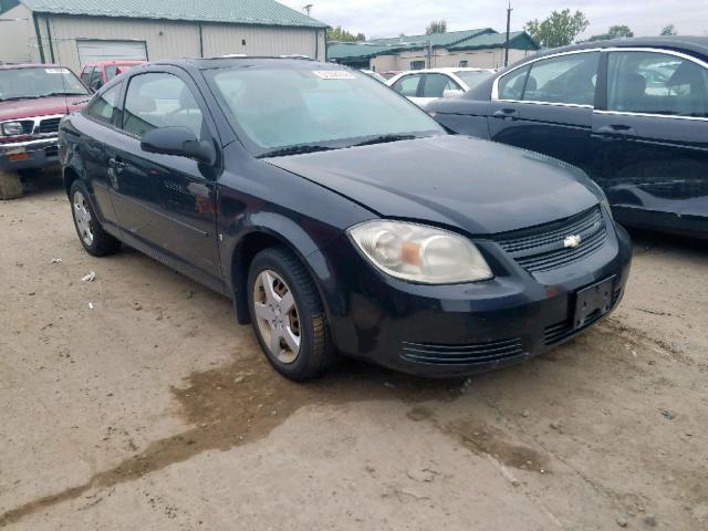 1G1AL18F087248058 - 2008 CHEVROLET COBALT LT BLACK photo 1