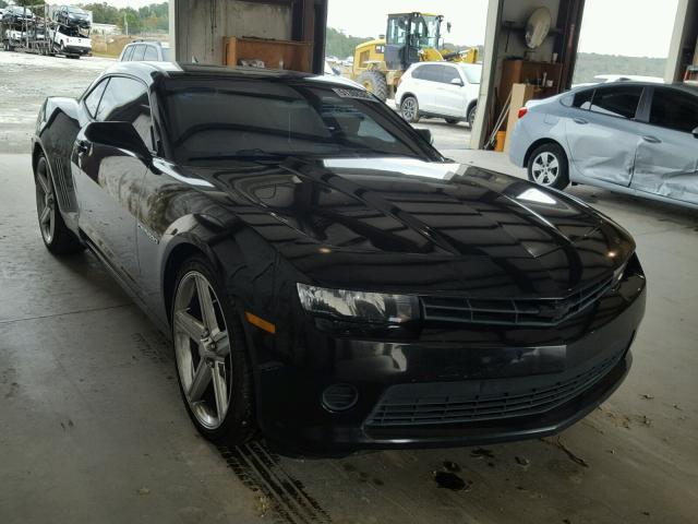 2G1FA1E32F9290393 - 2015 CHEVROLET CAMARO LS BLACK photo 1