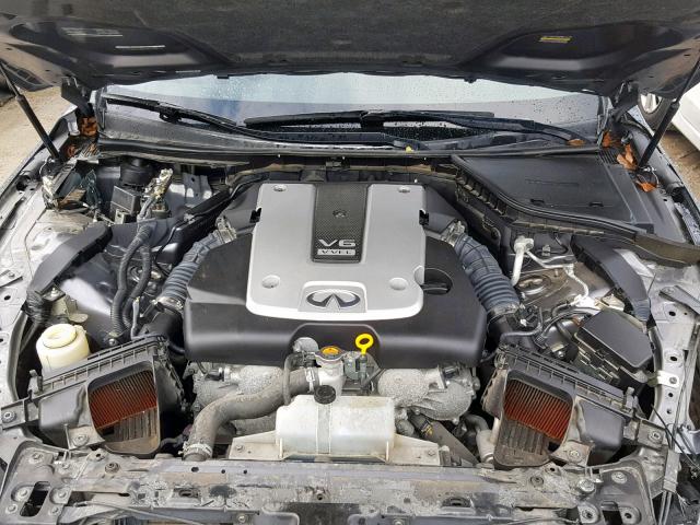 JN1BV7ARXFM419848 - 2015 INFINITI Q50 BASE GRAY photo 7