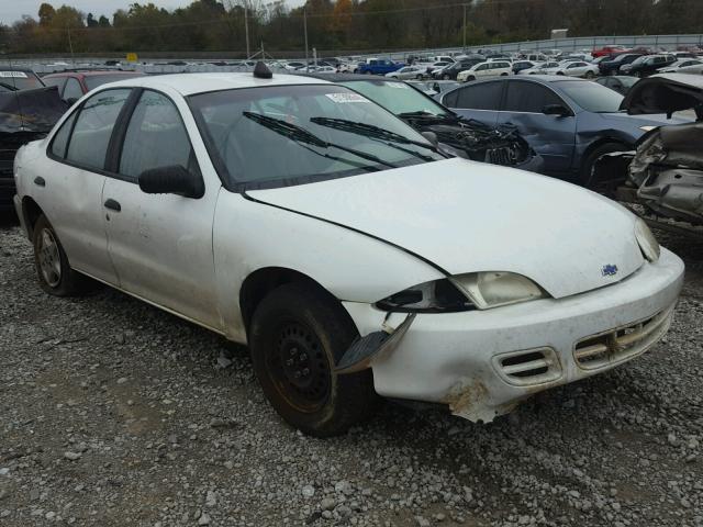 1G1JC524917365156 - 2001 CHEVROLET CAVALIER B WHITE photo 1