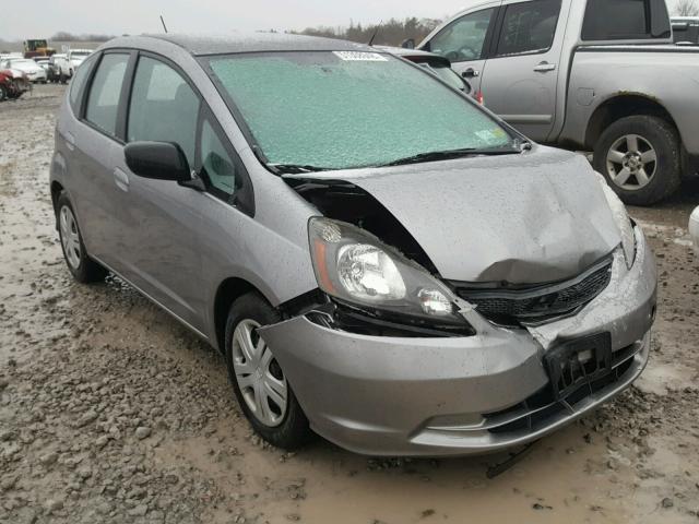 JHMGE8H23AC006295 - 2010 HONDA FIT SILVER photo 1