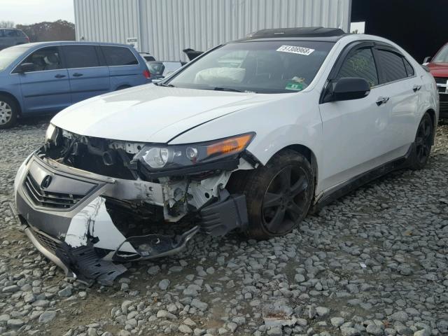 JH4CU2F89CC002759 - 2012 ACURA TSX SE WHITE photo 2