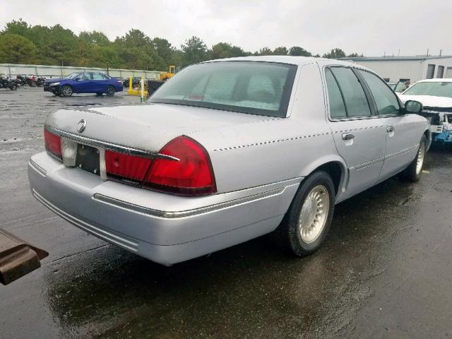 2MEFM75W8XX656624 - 1999 MERCURY GRAND MARQ SILVER photo 4