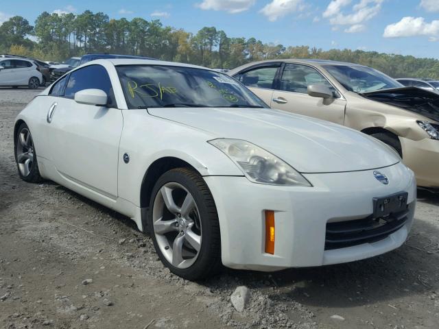 JN1AZ34D56M306883 - 2006 NISSAN 350Z COUPE WHITE photo 1