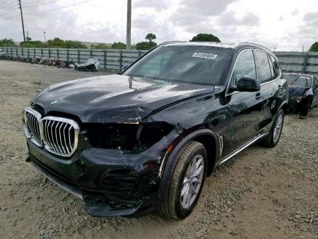 5UXCR6C5XKLL08659 - 2019 BMW X5 XDRIVE4 BLACK photo 2