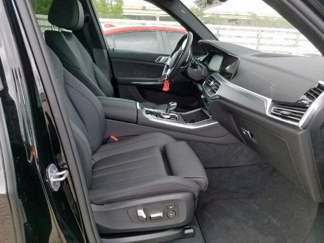 5UXCR6C5XKLL08659 - 2019 BMW X5 XDRIVE4 BLACK photo 5