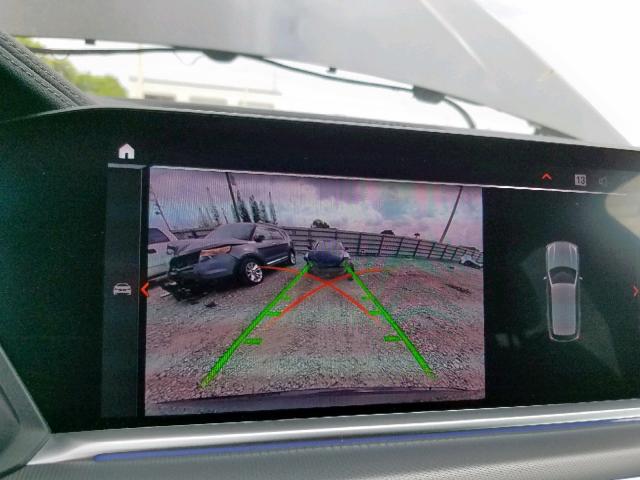 5UXCR6C5XKLL08659 - 2019 BMW X5 XDRIVE4 BLACK photo 9