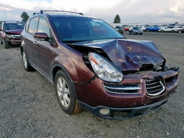 4S4WX85C664414680 - 2006 SUBARU B9 TRIBECA BURGUNDY photo 1