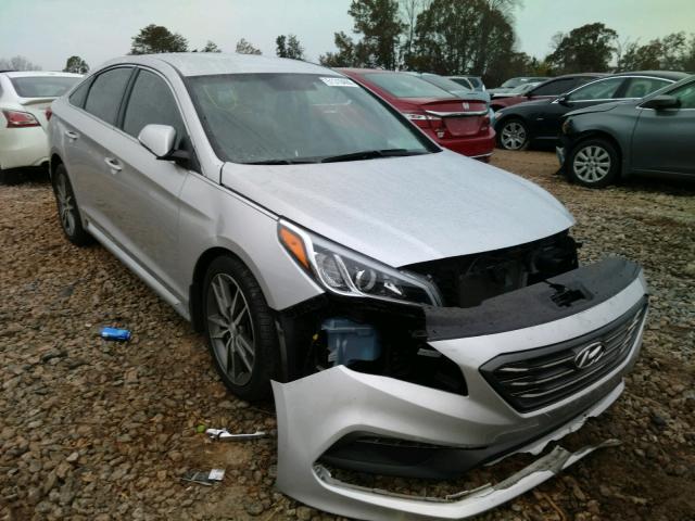 5NPE34AB3HH462698 - 2017 HYUNDAI SONATA SPO SILVER photo 1