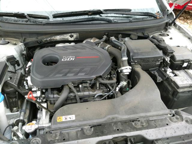 5NPE34AB3HH462698 - 2017 HYUNDAI SONATA SPO SILVER photo 7