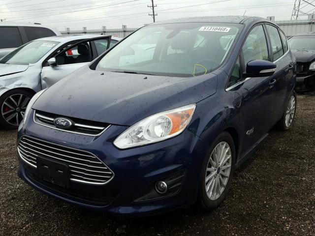 1FADP5CU2GL112547 - 2016 FORD C-MAX PREM BLUE photo 2