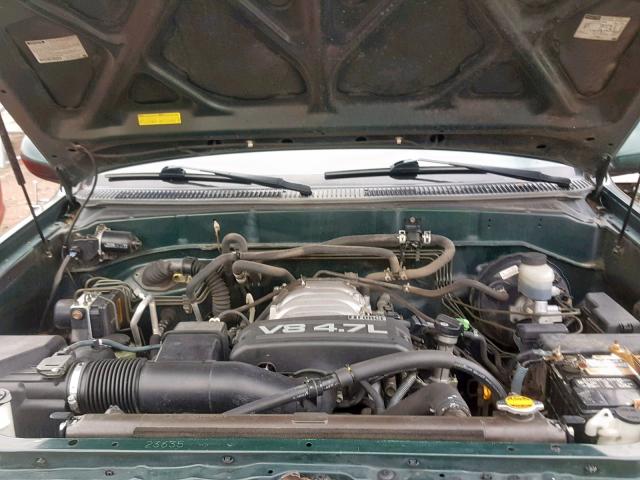 5TDBT48A53S168304 - 2003 TOYOTA SEQUOIA LI GREEN photo 7