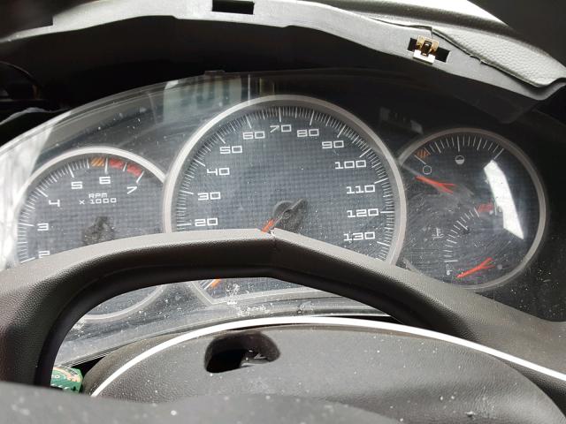 2G2WS522541239297 - 2004 PONTIAC GRAND PRIX BLACK photo 8