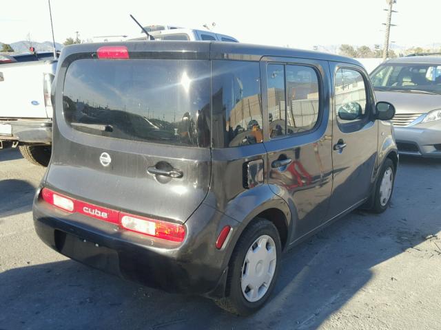 JN8AZ28R59T131336 - 2009 NISSAN CUBE BASE BLACK photo 4