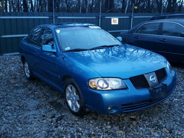 3N1AB51D54L730690 - 2004 NISSAN SENTRA SE- BLUE photo 1