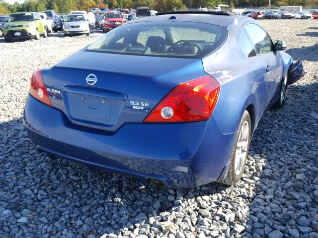 1N4BL24EX8C178435 - 2008 NISSAN ALTIMA 3.5 BLUE photo 4