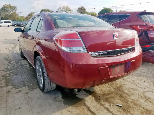 1G8ZS57N37F298531 - 2007 SATURN AURA XE MAROON photo 3