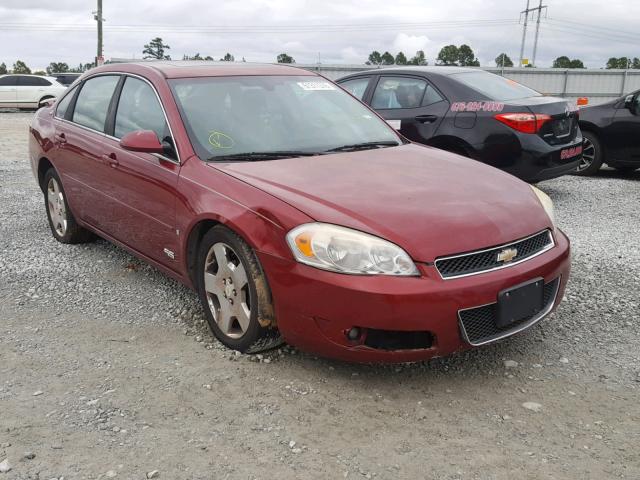 2G1WD58C179215518 - 2007 CHEVROLET IMPALA SUP 勃艮第红 照片 1
