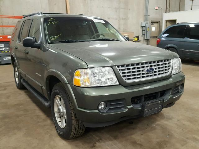 1FMDU75W02ZB07605 - 2002 FORD EXPLORER L GREEN photo 1