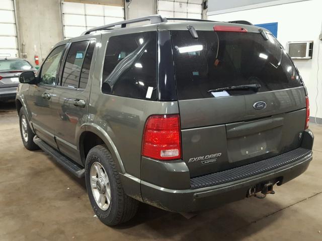 1FMDU75W02ZB07605 - 2002 FORD EXPLORER L GREEN photo 3