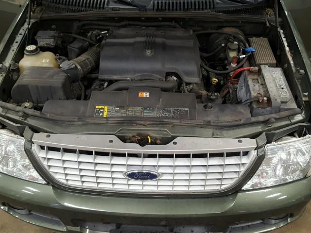 1FMDU75W02ZB07605 - 2002 FORD EXPLORER L GREEN photo 7