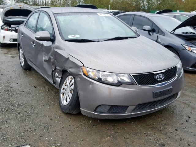 KNAFU4A20A5813278 - 2010 KIA FORTE EX GRAY photo 1