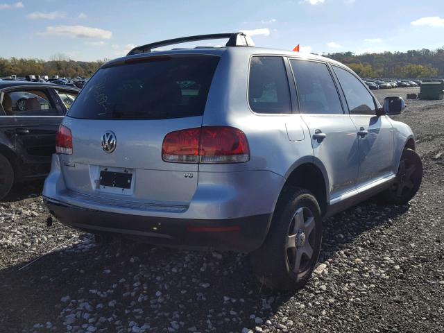 WVGBG77L55D013254 - 2005 VOLKSWAGEN TOUAREG 3. BLUE photo 4