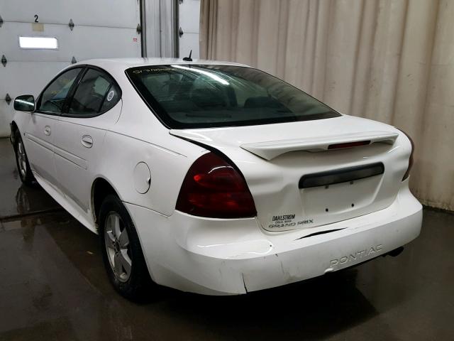 2G2WP552561204503 - 2006 PONTIAC GRAND PRIX WHITE photo 3