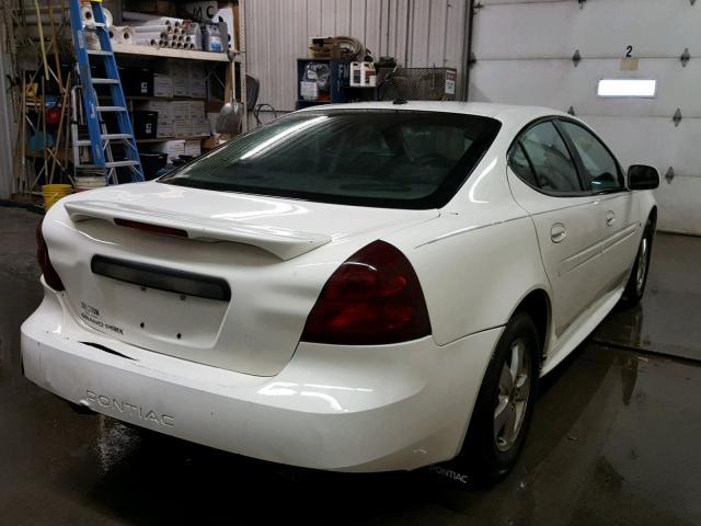 2G2WP552561204503 - 2006 PONTIAC GRAND PRIX WHITE photo 4