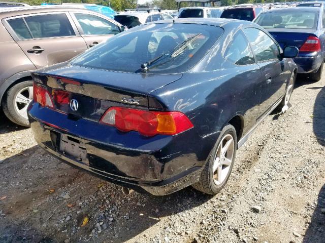 JH4DC54882C025010 - 2002 ACURA RSX BLACK photo 4