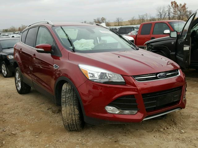 1FMCU0J90EUA68888 - 2014 FORD ESCAPE TIT RED photo 1