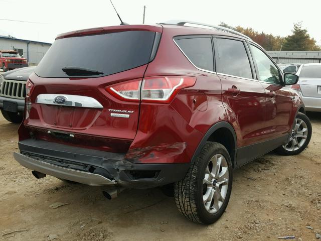 1FMCU0J90EUA68888 - 2014 FORD ESCAPE TIT RED photo 4