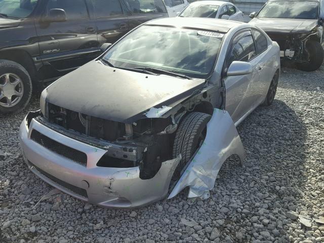 JTKDE177550007568 - 2005 TOYOTA SCION TC 银色 照片 2