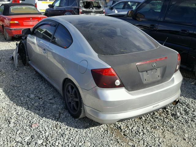 JTKDE177550007568 - 2005 TOYOTA SCION TC 银色 照片 3