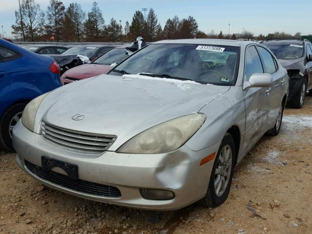 JTHBF30G536004826 - 2003 LEXUS ES 300 SILVER photo 2