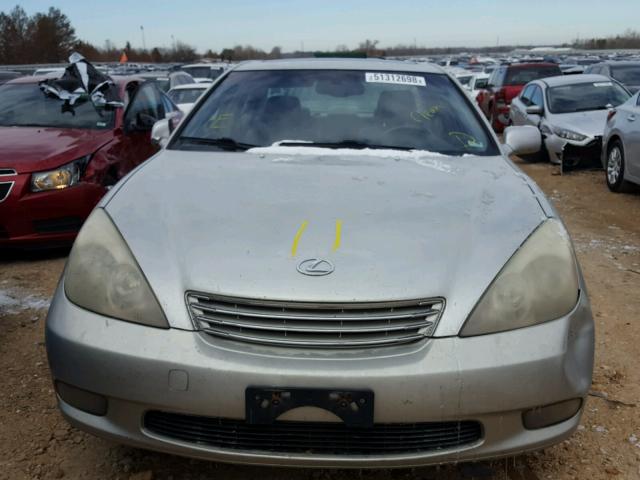 JTHBF30G536004826 - 2003 LEXUS ES 300 SILVER photo 7