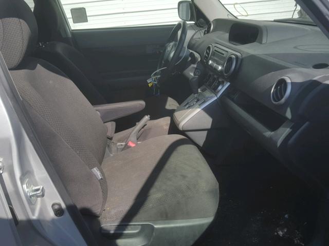 JTLKE50E391078433 - 2009 TOYOTA SCION XB Gümüş foto 5