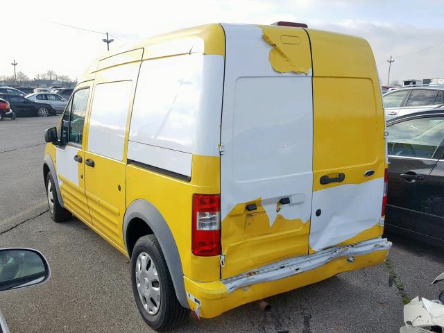 NM0LS7BN1BT068945 - 2011 FORD TRANSIT CO YELLOW photo 3