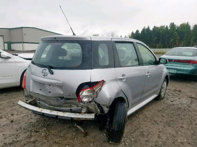 JTKKT624665020938 - 2006 TOYOTA SCION XA GRAY photo 4