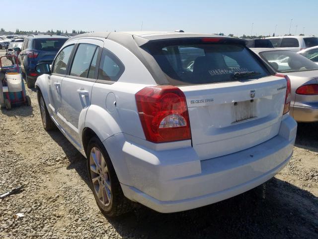 1B3CB5HA5BD153178 - 2011 DODGE CALIBER HE WHITE photo 3