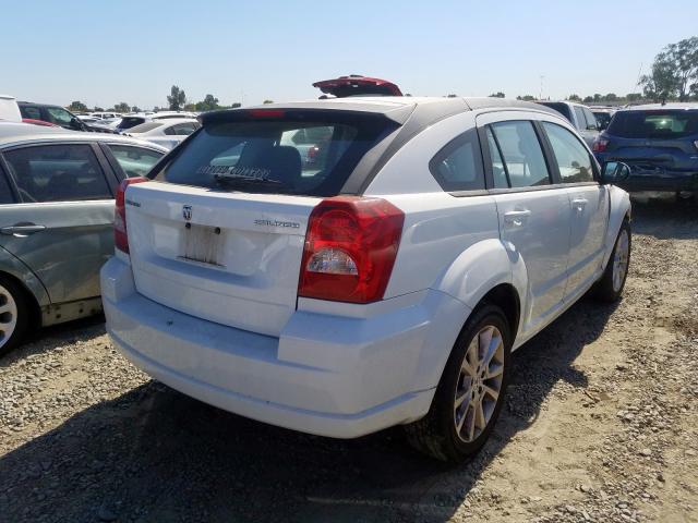 1B3CB5HA5BD153178 - 2011 DODGE CALIBER HE WHITE photo 4