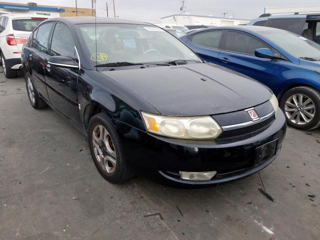 1G8AL52F43Z177591 - 2003 SATURN ION LEVEL BLACK photo 1