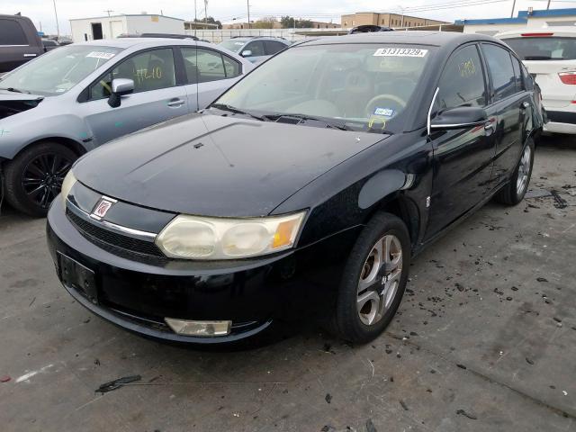 1G8AL52F43Z177591 - 2003 SATURN ION LEVEL BLACK photo 2