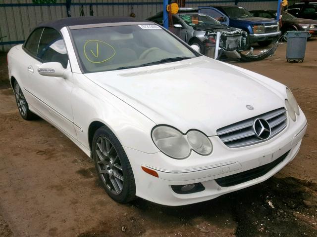 WDBTK56F36F202707 - 2006 MERCEDES-BENZ CLK 350 WHITE photo 1