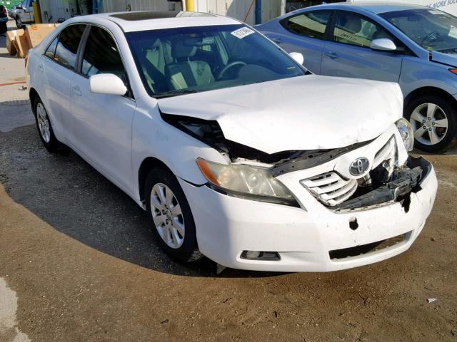 4T1BE46K99U907485 - 2009 TOYOTA CAMRY XLE WHITE photo 1