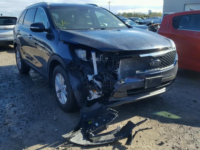 5XYPG4A37HG214810 - 2017 KIA SORENTO LX BLUE photo 1